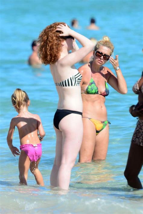 Jess Glynne In Bikini At The Beach In Miami 01022016