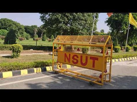 Nsut Dwarka Sec Campus Tour Jacdelhi Nsut Nsit Dtu Youtube