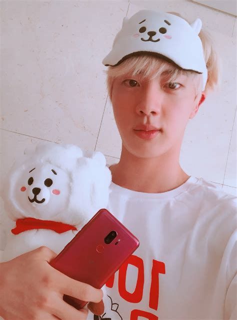 Times Bts S Jin Showed His Adoration For His Son Rj