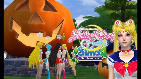 The Sims 4 Sailor Moon10 จัดงานฮาโลวีน อู้หูฟักทองยักษ์ Youtube