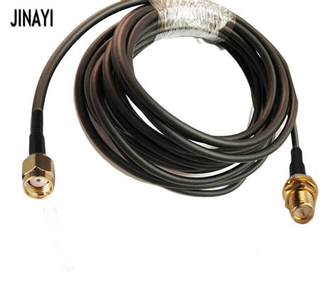 Rp Sma Male To Rp Sma Female Connector Rf Coaxial Extension Jumper