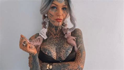 ‘dragon Girl Goes Blind Tattooing Eyeballs Blue Au — Australias Leading News Site