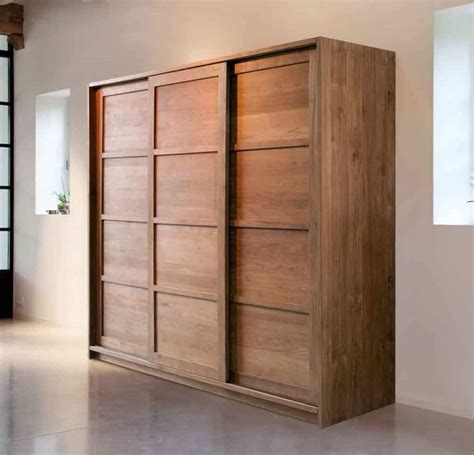 Wooden Sliding Door Wardrobe Cabinet Wardobe Pedia