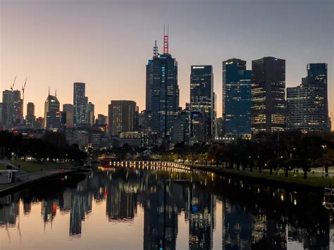 Melbourne Australia Skyline 4k Wallpaper