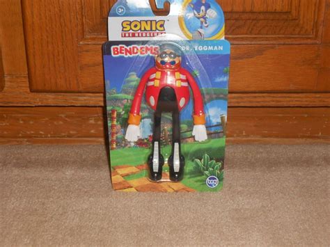 New Sonic The Hedgehog Bend Ems Dr Eggman Action Figure