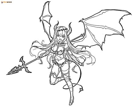 PRINTABLE COLORING PAGE Succubus Lupon Gov Ph