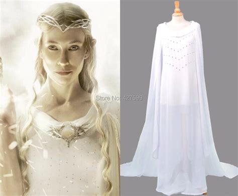 The Hobbit The Lord Of The Rings Galadriel Cosplay Costume Galadriel