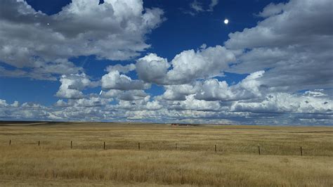 Free Photo Sky Prairie Landscape Clouds Scenery Skies Summer