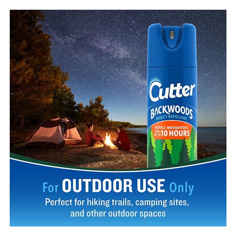 Cutter Backwoods Insect Repellent Aerosol Spray 6 Oz