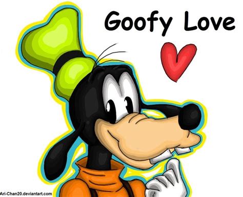 Goofy Love Goofy Disney Characters Pluto The Dog