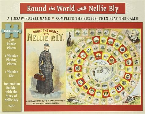 Nellie Bly 300 Piece Puzzle Game A Mighty Girl