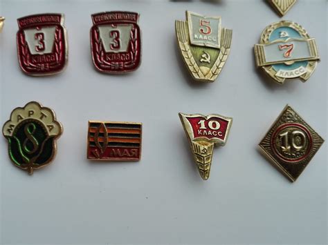 1 To 10 Numbers Badges With Numbers 1 2 3 5 7 8 9 10 Etsy