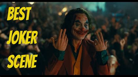 Joker 2019 Best Ending Scene Hd Youtube
