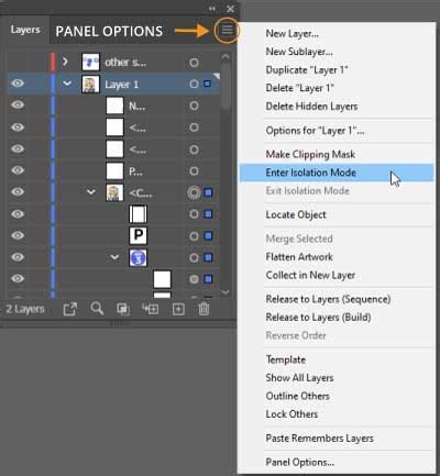 How To Use Isolation Mode In Adobe Illustrator