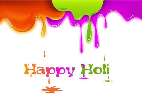 Happy Holi Text Png Picture