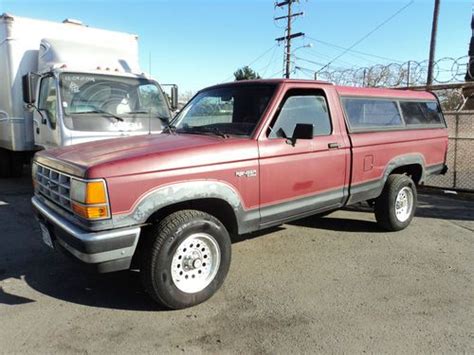 Purchase Used 1990 Ford Ranger Xlt Standard Cab Pickup 2 Door 29l No
