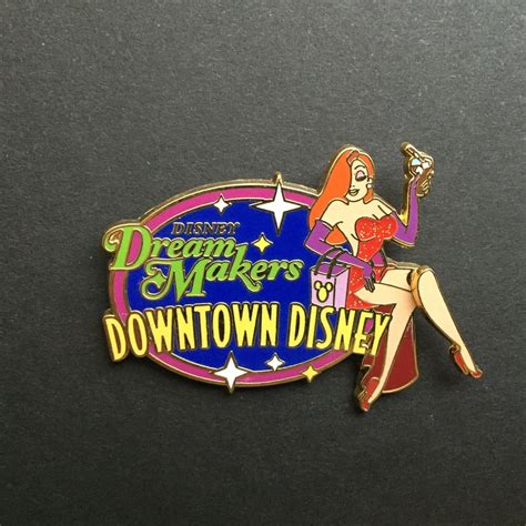 Wdw Cast Member Dream Makers Downtown Disney Jessica Rabbit Disney Pin Ebay