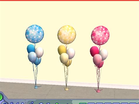 Mod The Sims Baby Shower Balloons