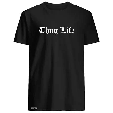 Camiseta Thug Life 2pac Notorious Big Rap Exclusiva 100 Algodão