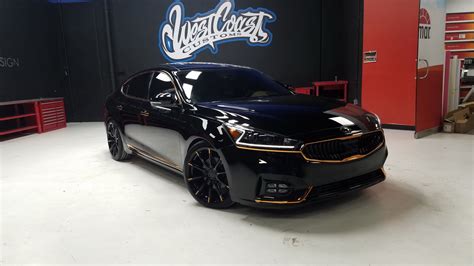 Kia Stinger Gt And Cadenza Tuning Projects Debut At Sema With Wccs