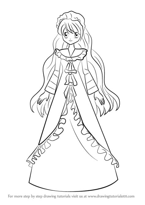 Anime Girl Dress Drawing