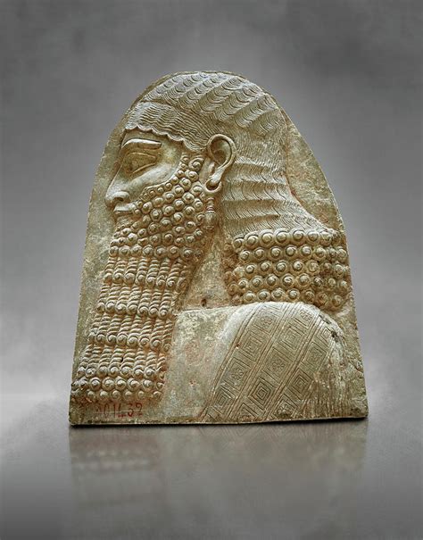 Assyrian Sculpture Of King Sargon II At Khorsabad 713 706 BC Louvre