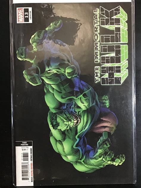 The Immortal Hulk 13 Third Printing Joe Bennett Variant 2019