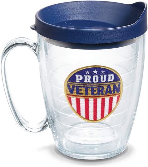Tervis Proud Veteran Insulated Tumbler With Emblem And Navy