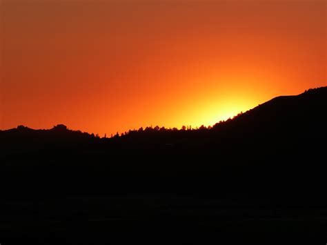 Free Images Horizon Silhouette Mountain Light Sunrise Sunset