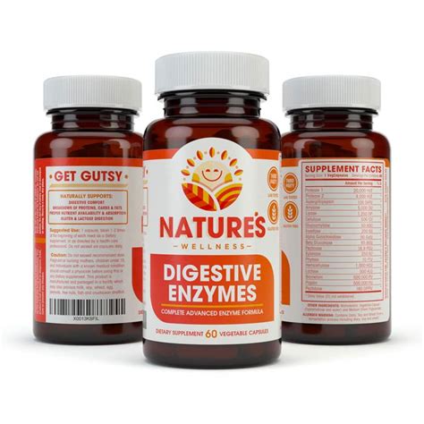 Digestive Enzymes Natures Wellness Market