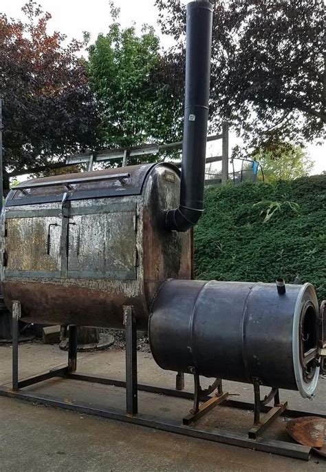 200 Gallon Oval Oil Tank Reverse Flow Smoker Build 55 Gallon Drum