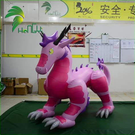 Customized Hongyi Giant Inflatable Animals Chinese Dragon Toys Plastic