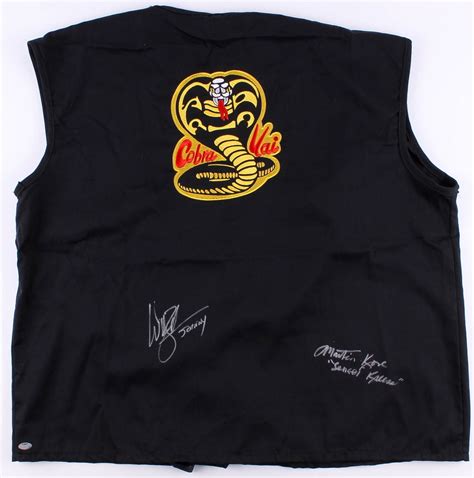 When we catch up with them, neither johnny nor daniel is doing particularly well. William Zabka & Martin Kove Signed "Karate Kid" Cobra Kai ...