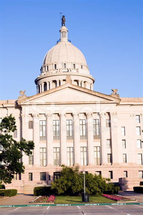 Oklahoma City State Capitol Stock Photo Royalty Free Freeimages
