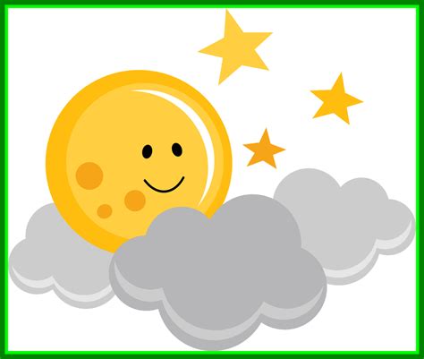 Clipart Moon Cloud Clipart Clipart Moon Cloud Transparent Free For
