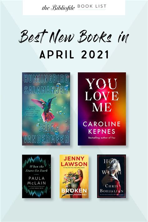 April 2021 Books Upcoming New Releases The Bibliofile