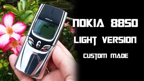 Show Off Nokia 8850 Light Version Custom Made Youtube