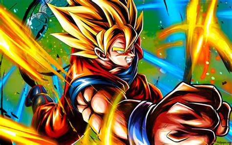 Descargar Fondo De Pantalla Super Saiyan Goku Dragon Ball Z Película 7