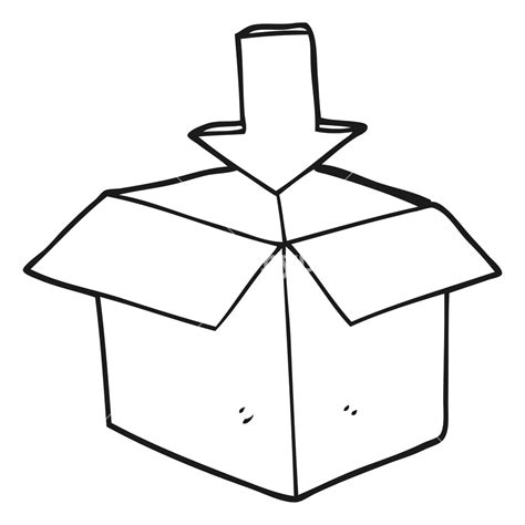 Box Clipart Black And White Box Black And White Transparent Free For