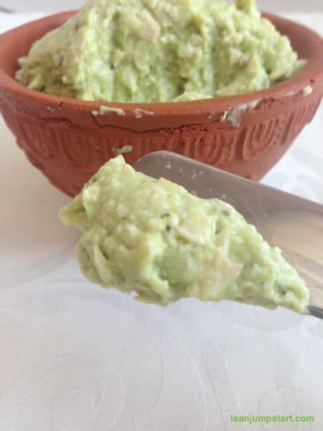 Avocado Cashew Cream With Garlic And Herbs Simple Fiber Rich And Delicious