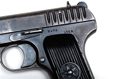 Soviet Tt 30 Pistol 46 In 762x25mm Tokarev