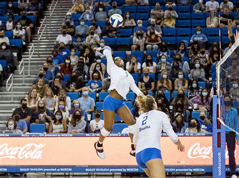 Ucla Womens Volleyball Defeats Utah Sweeps 2nd Opponent In 2 Days