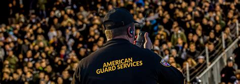 Special Event Security American Guard Services Inc