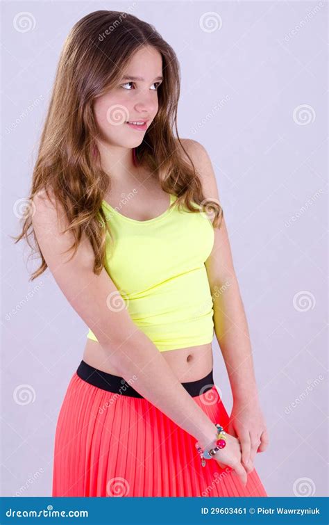 beautiful innocent teenager stock image image of confident lady 29603461