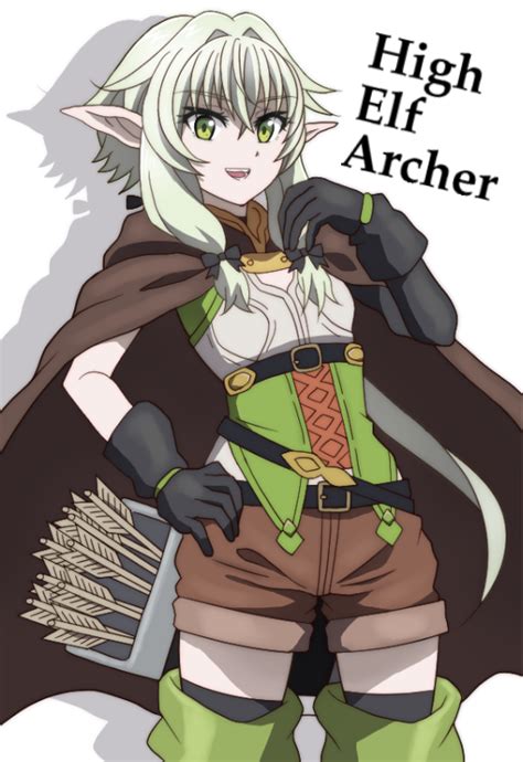 High Elf Archer Goblin Slayer Drawn By Onomekaman Danbooru