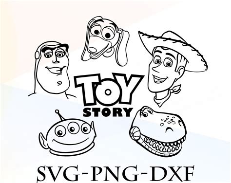 Toy Story Svg Png Dxf Toy Story Svg File For Cut Toy Story Etsy