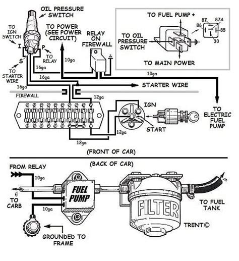 Electric Fuel Pump Installation Diagram