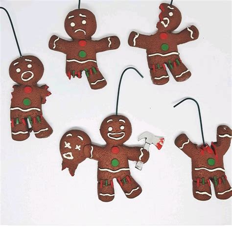 Funny Horror Gingerbread Men R Artisants