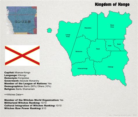 Sw Map Of Kongo By Thanytony On Deviantart