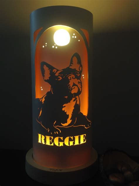 Pvc Projects Pipe Lamp Carbonate Hand Engraving Dog Cat Bamboo